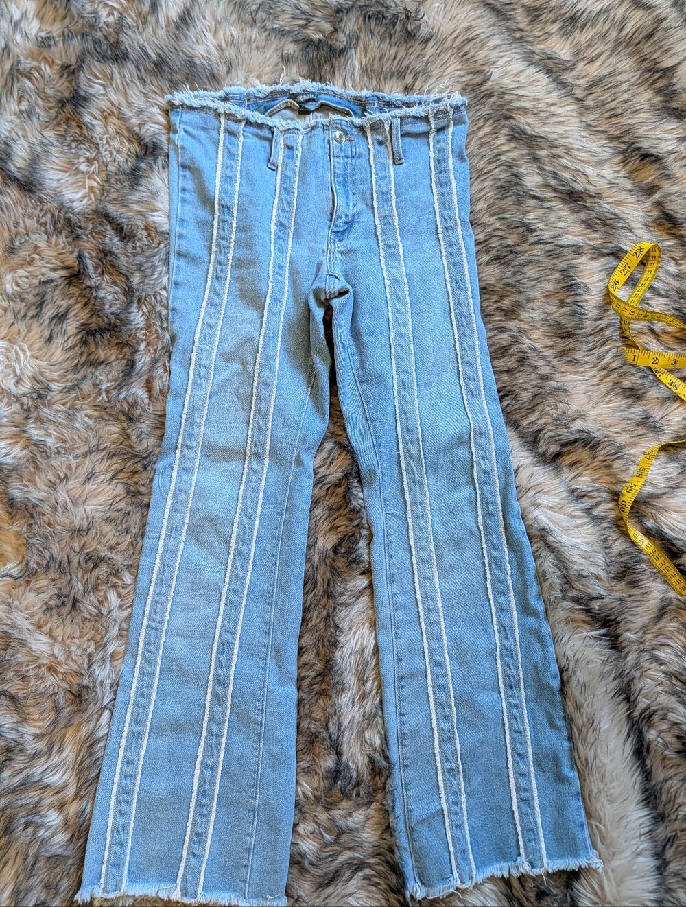Wild Fable Hip Hugging Low Rise Raw Waist Hippie Girl Jeans